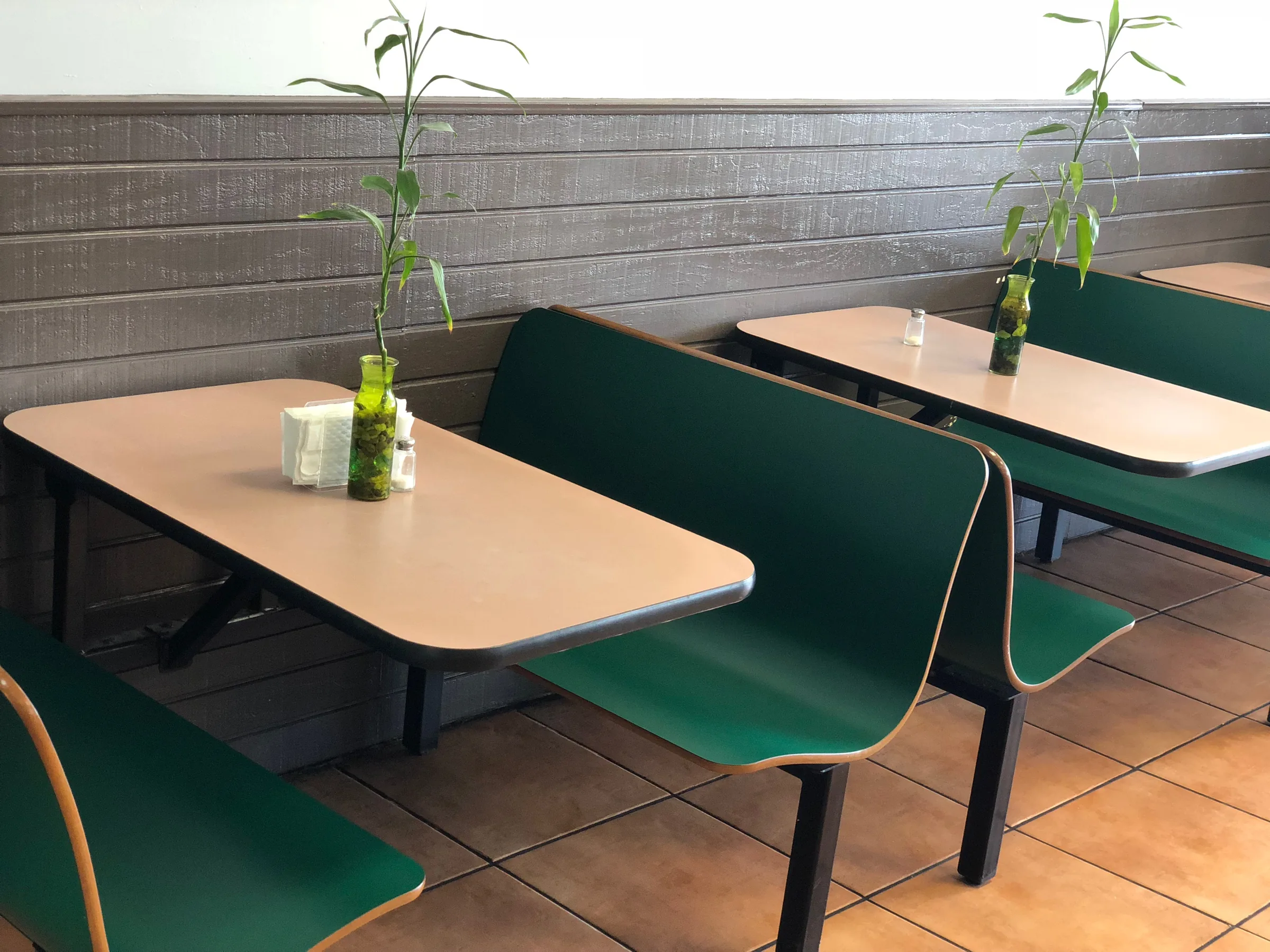 Interior of the Cool Runnings restaurant